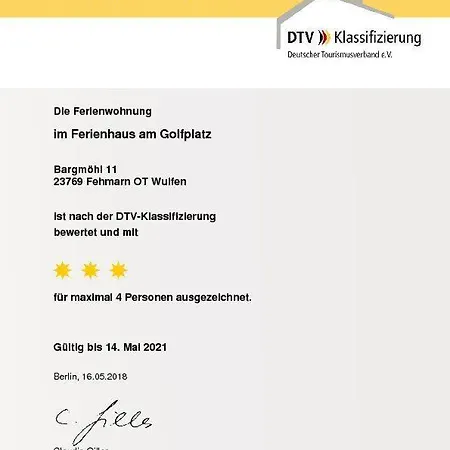 Lejlighed Fewo-mit-terasse-u-garten-am-golfplatz Wulfen auf Fehmarn